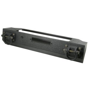 Jeep Wrangler Bumper - Front - Rugged Ridge - XHD Winch Mount - Textured Black - `87-`06